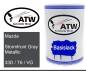 Preview: Mazda, Stormfront Gray Metallic, 33D / T6 / VG: 500ml Lackdose, von ATW Autoteile West.